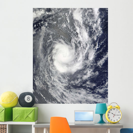 Tropical Cyclone Pat over Wall Decal