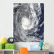 Tropical Cyclone Pat over Wall Decal