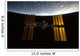 International Space Station Backdropped Wall Decal Design 5