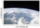 Planet Earth from Space Wall Decal