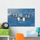 International Space Station Backdropped Wall Decal Design 4