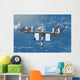 International Space Station Backdropped Wall Decal Design 4