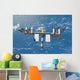International Space Station Backdropped Wall Decal Design 4