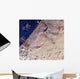 False-color Image Part Dubai Wall Decal