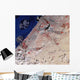 False-color Image Part Dubai Wall Decal