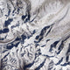 Satellite Himalayan Glacier Surrounded Wall Decal