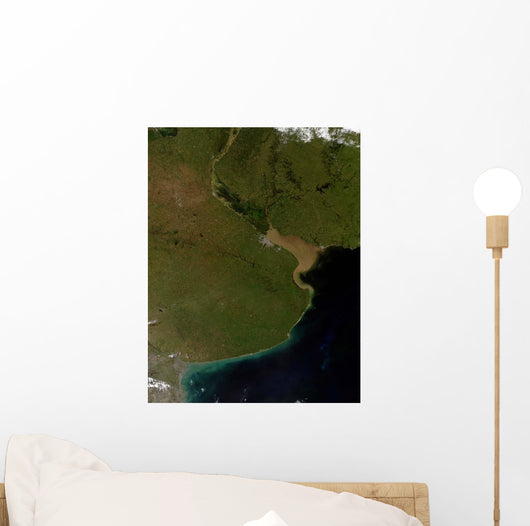 Rio La Plata Estuary Wall Decal