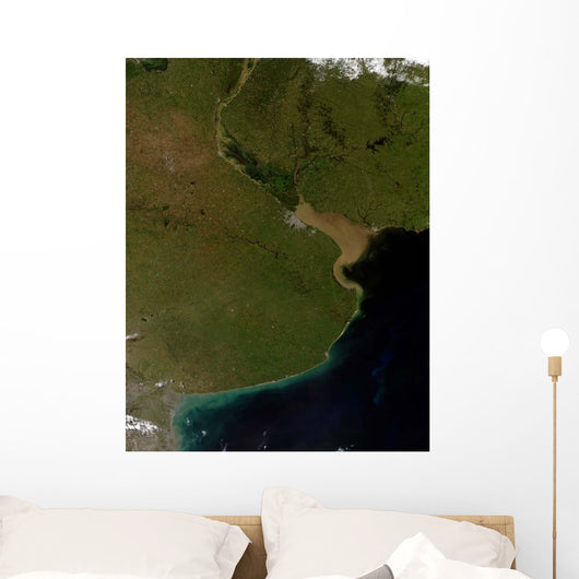 Rio La Plata Estuary Wall Decal