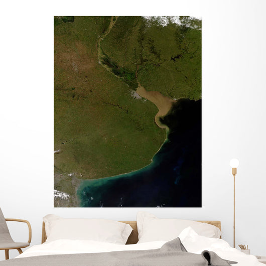 Rio La Plata Estuary Wall Decal