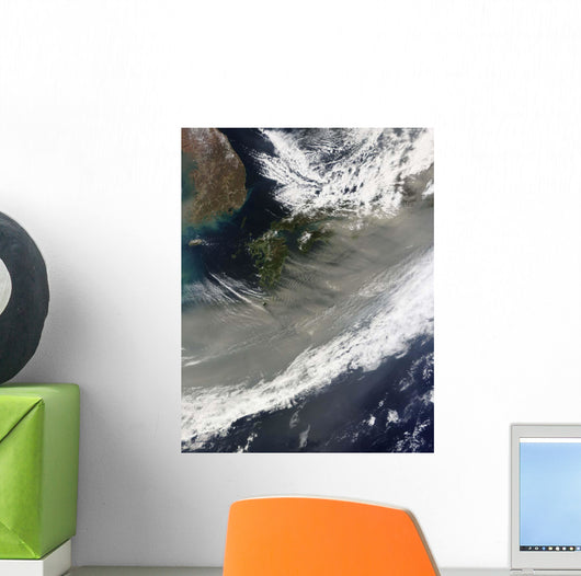 Dust over Japan Wall Decal