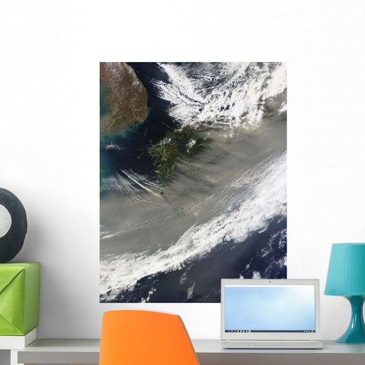 Dust over Japan Wall Decal