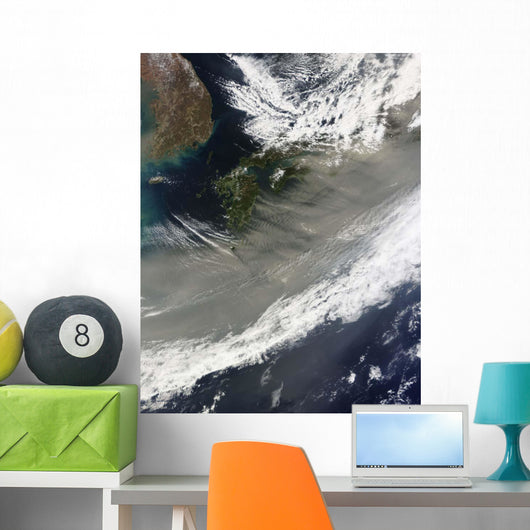 Dust over Japan Wall Decal