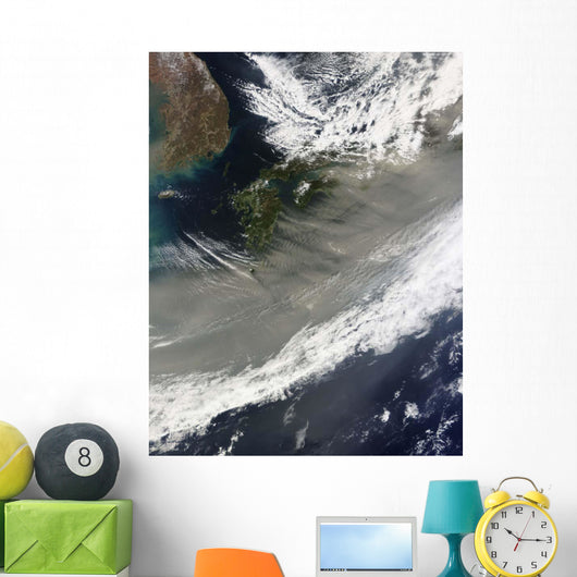 Dust over Japan Wall Decal