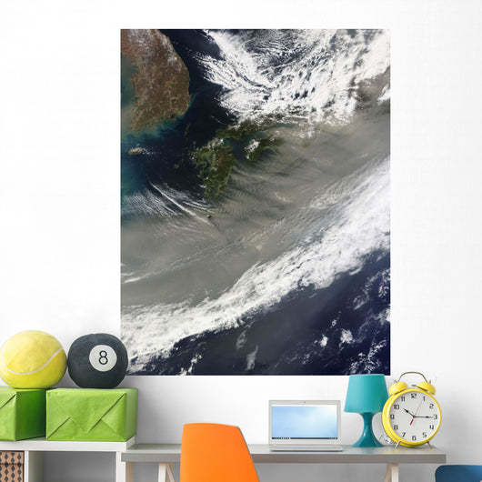 Dust over Japan Wall Decal