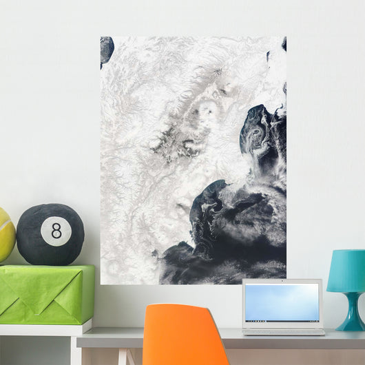 Volcanoes Central Kamchatka Peninsula Wall Decal