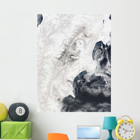 Volcanoes Central Kamchatka Peninsula Wall Decal