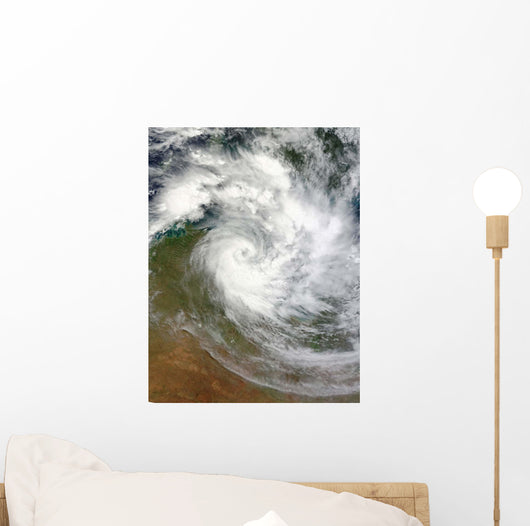 Tropical Cyclone Paul over Wall Decal Design 2