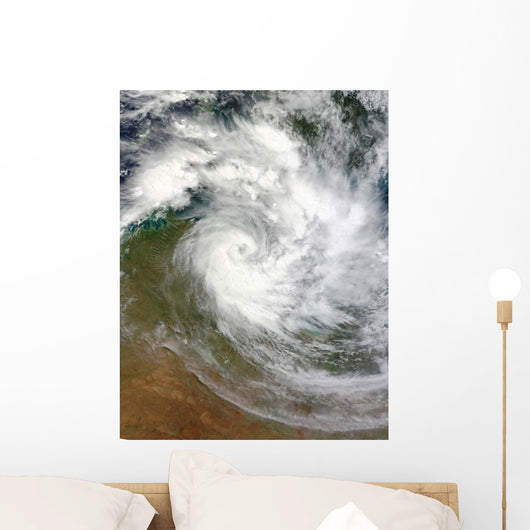 Tropical Cyclone Paul over Wall Decal Design 2