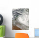 Tropical Cyclone Paul over Wall Decal Design 1