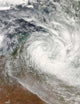 Tropical Cyclone Paul over Wall Decal Design 1