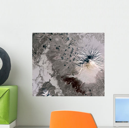 Ash Rich Plume Rises Wall Decal