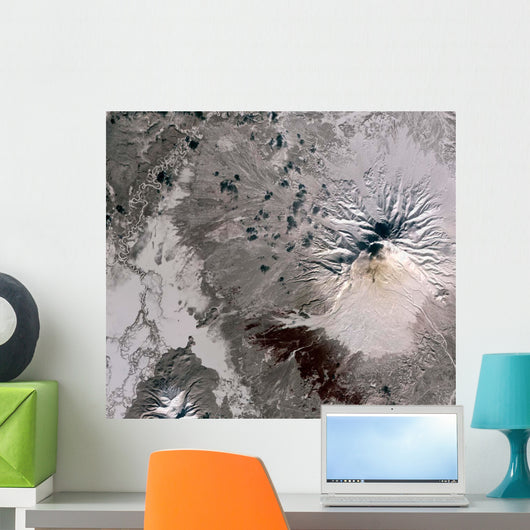 Ash Rich Plume Rises Wall Decal