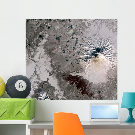 Ash Rich Plume Rises Wall Decal