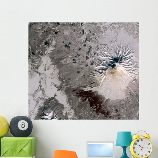 Ash Rich Plume Rises Wall Decal