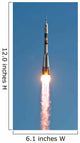 Soyuz Tma-18 Rocket Wall Decal