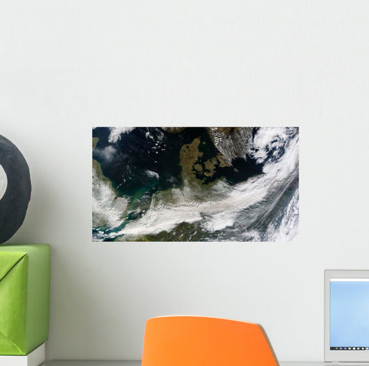 Ash Plume from Eyjafjallajokull Wall Decal Design 5