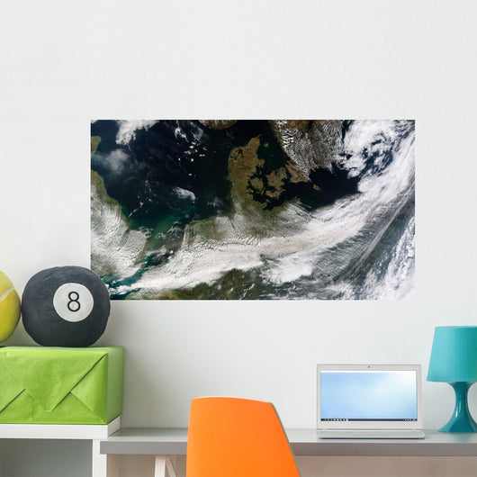 Ash Plume from Eyjafjallajokull Wall Decal Design 5