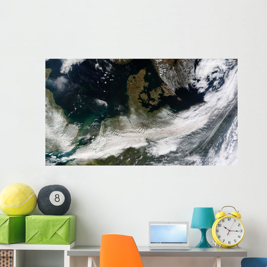 Ash Plume from Eyjafjallajokull Wall Decal Design 5