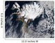 Ash Plume from Eyjafjallajokull Wall Decal Design 3