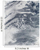 Network Clouds over Pacific Wall Decal