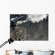 Satellite Ash Plume Rises Wall Decal