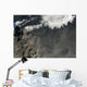 Satellite Ash Plume Rises Wall Decal