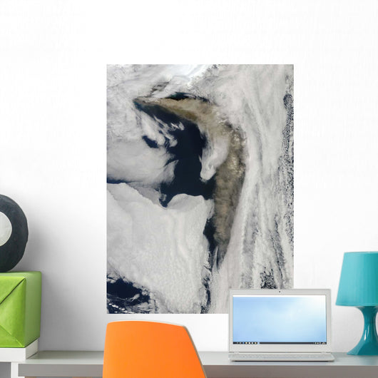 Satellite Thick Plume Ash Wall Decal