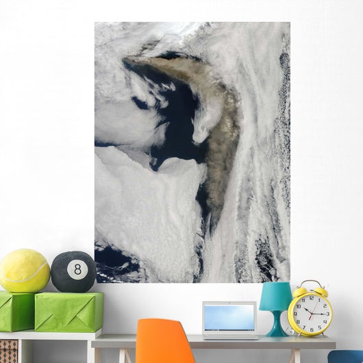 Satellite Thick Plume Ash Wall Decal