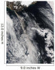 Satellite Ash Plume from Wall Decal Design 2