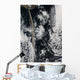 Satellite Ash Plume from Wall Decal Design 1