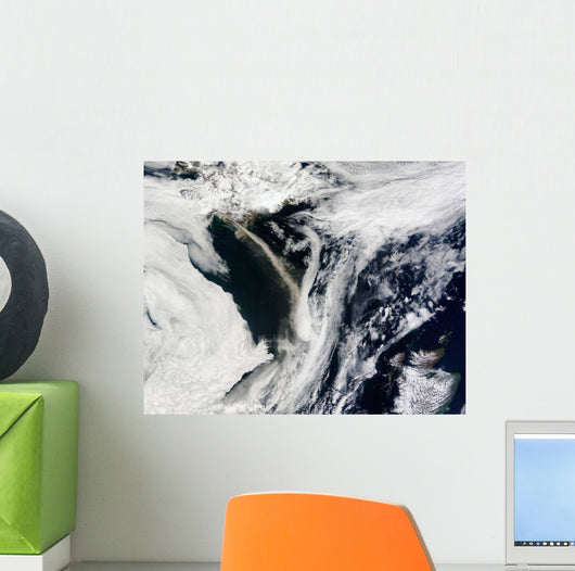 Icelanda S Eyjafjallaja Kull Wall Decal