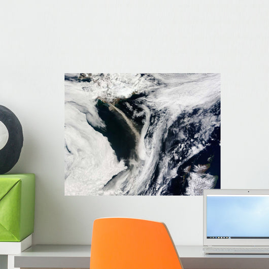 Icelanda S Eyjafjallaja Kull Wall Decal