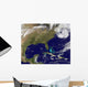 Satellite United States East Wall Decal