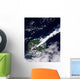 Satellite Thick Steam-rich Plume Wall Decal
