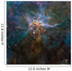 Carina Nebula Star-forming Pillars Wall Decal Design 2