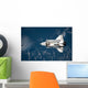 Aerial Space Shuttle Discovery Wall Decal Design 2