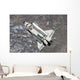 Aerial Space Shuttle Discovery Wall Decal Design 1