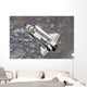 Aerial Space Shuttle Discovery Wall Decal Design 1