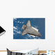 Underside Space Shuttle Discovery Wall Decal Design 2