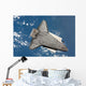 Underside Space Shuttle Discovery Wall Decal Design 2